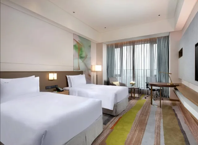 غرفة بسريرين منفصلين لذوي الإعاقة، Holiday Inn Shunde 1/2