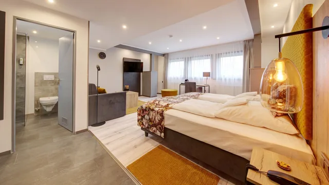 غرفة سوبيريور بسرير كينج، Hotel Spahr 2/4