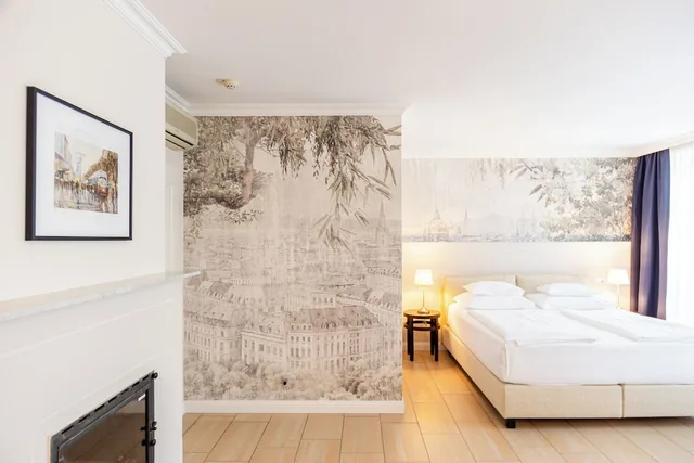 غرفة سوبيريور بسريرين منفصلين مع أريكة، Hotel Spiess Spiess Appartement Pension 7/10