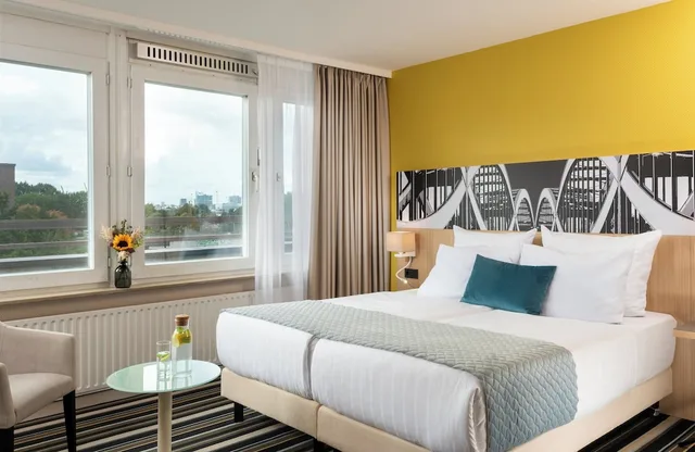 غرفة كومفورت بسريرين منفصلين، Leonardo Hotel Hamburg Elbbruken Ex Gresham Carat Hotel 1/10