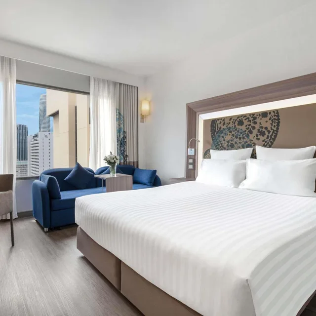 غرفة تنفيذية بسرير مزدوج، Novotel Bangkok On Siam Square 1/6