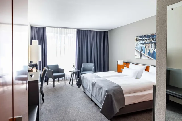 غرفة بريميوم بسرير فردي، Atlantic Hotel Vegesack 2/4