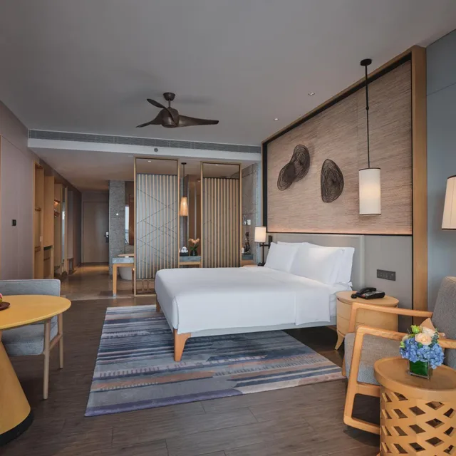 غرفة سوبيريور بإطلالة على البحر، Crowne Plaza Sanya Haitang Bay Resort 4/6