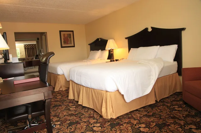 غرفة بسريرين مزدوجين للمدخنين، Plaza Inn 1/3