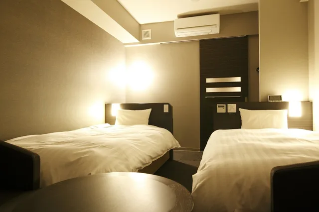 Moderate, Twin Beds، Hotel Dormy Inn Kagoshima 2/3