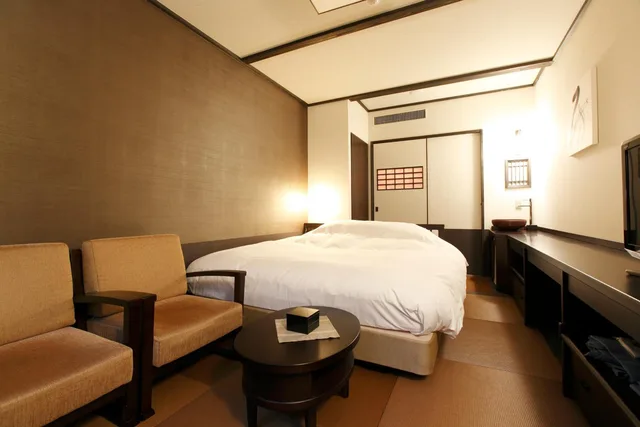غرفة بسرير مزدوج، Oyado Konoha (Kyoritsu Resort) 4/6
