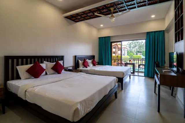 غرفة بريميوم بسرير مزدوج، BLUE COUNTRY RESORT 1/1