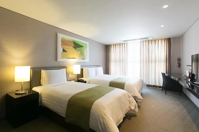 غرفة ديلوكس عائلية، Hotel Aventree Busan 4/8