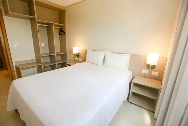 شقة بإطلالة على البحر بغرفتي نوم، Park - GAV Hoteis e Resorts 1/4