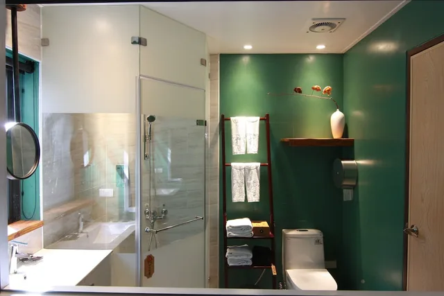 غرفة اقتصادية رباعية بسريرين كوين بشرفة، Ting Tau Garden Resort 3/3