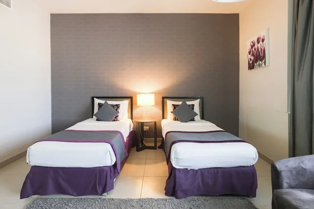 Standard Two Bedroom Apartment، Nassima Tower Hotel Apartments 2/6