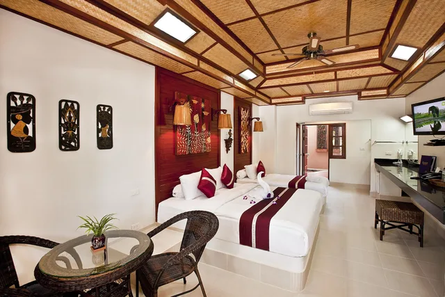 غرفة ديلوكس بسرير كينج، Friendship Beach Resort Atmanjai Wellness Spa 5/8