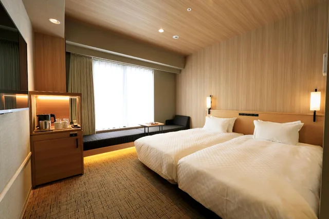غرفة مفردة بسريرين منفصلين، Candeo Hotels Kobe Torroad 1/1