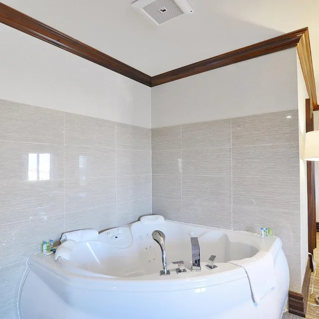 جناح رومانسي بسرير كينج بجاكوزي، Woodbine Hotel and Suites 4/5