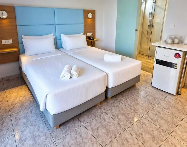 غرفة بسريرين منفصلين، Poseidon Hotel 5/10