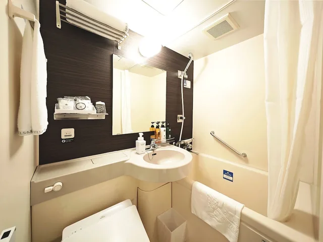 غرفة بسريرين منفصلين، Apa Hotel Kyotoeki Horikawadori 7/8