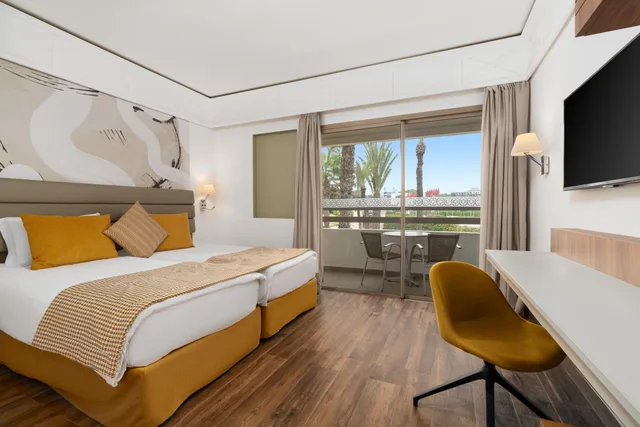 غرفة مفردة بإطلالة على الحديقة، Dunes d Or Ocean Club Agadir 6/12