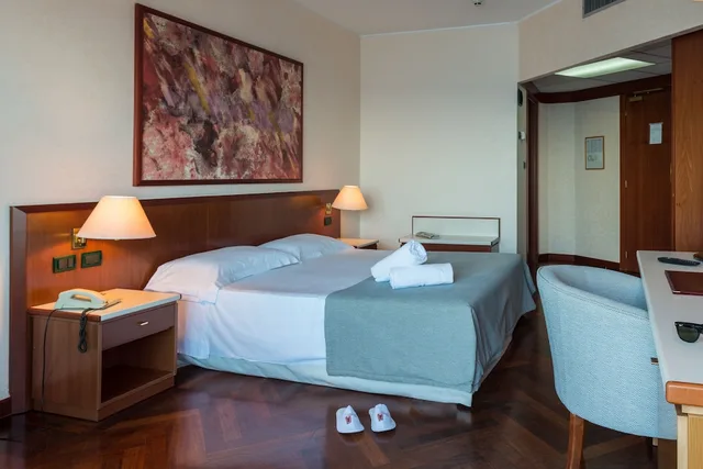 غرفة عائلية ثلاثية بإطلالة على الحديقة بغرفة نوم واحدة، Splendid Hotel La Torre 3/6