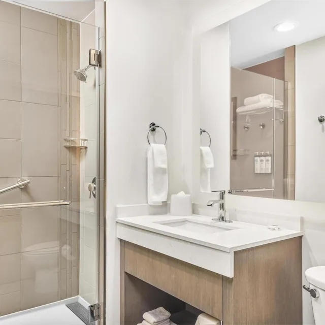 Studio, Suite, King Bed, Sofa, Kitchen, Hyatt House Houston Medical Center 2/2