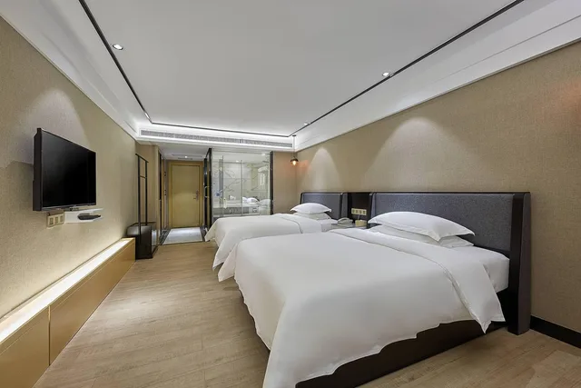 غرفة ديلوكس بسريرين منفصلين، 7 Days Inn (Guangzhou Huanghuagang Metro Station) 1/1