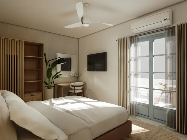 غرفة سوبيريور بسرير مزدوج، Areti Hotel 4/10