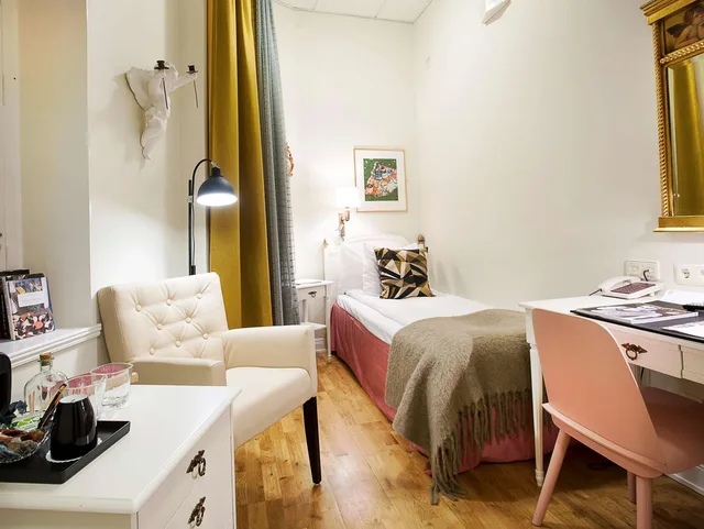 غرفة اقتصادية بسرير فردي بحوض استحمام، Hotel Kung Carl, Worldhotels Crafted 2/3