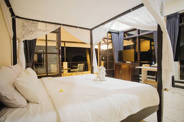 غرفة ديلوكس بسرير مزدوج أو سريرين منفصلين بغرفة نوم واحدة، Domisili Ijen Cliff by Fays Hospitality 2/10