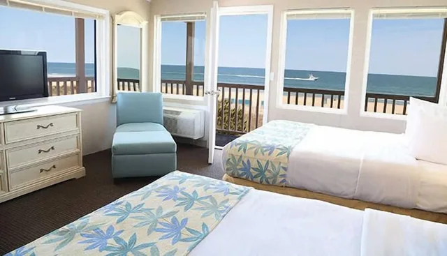 Standard, 2 Double Beds, Ocean Front، Seabonay Motel 8/10