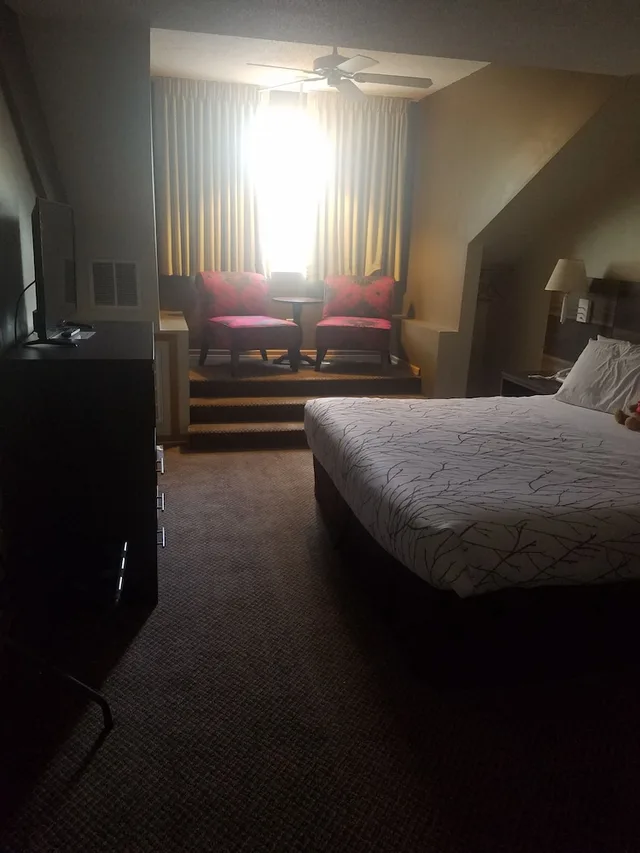 غرفة سوبيريور بسرير كينج بإطلالة على الجبل بحوض جاكوزي، Roosevelt Inn Mount Rushmore 1/4