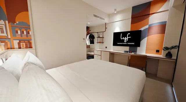 غرفة بسرير كوين، lyf Georgetown Penang by The Ascott Limited 1/2