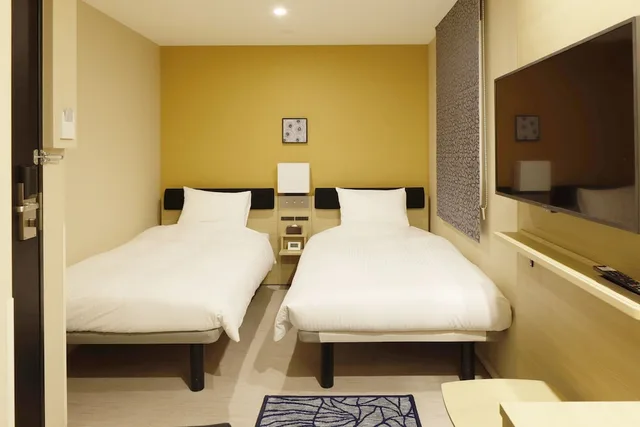 غرفة كومفورت بسريرين منفصلين، Hotel Nihonbashi Saibo 1/2