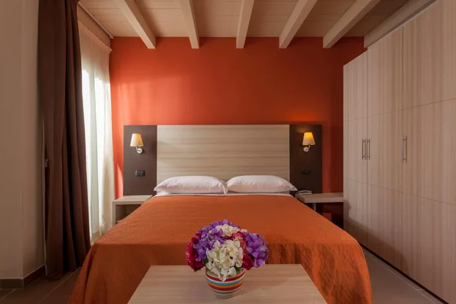 غرفة بسرير مزدوج أو سريرين منفصلين، Hotel Aurora Mare 7/9