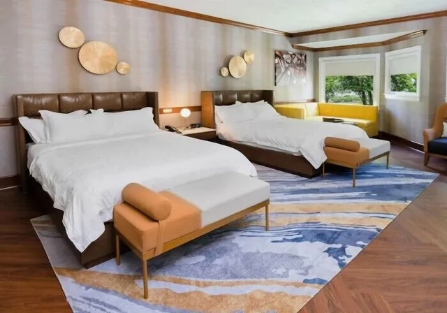 غرفة ديلوكس بسريرين كوين لذوي الإعاقة، Chateau Merrimack Resort & Spa 1/3