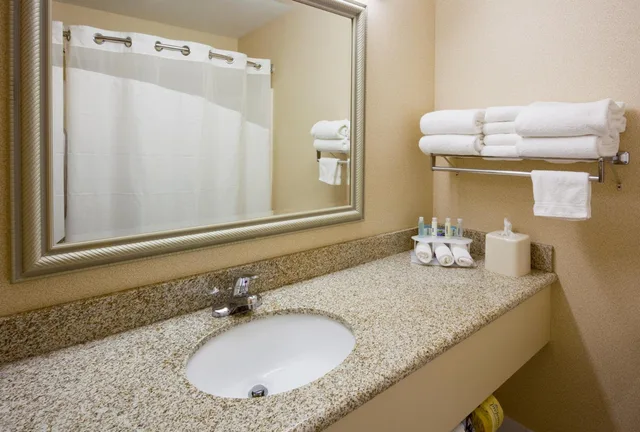 غرفة تنفيذية بسرير كينج مع أريكة، Holiday Inn Express Fargo-West Acres 4/4