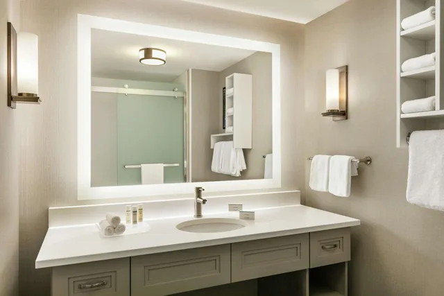 جناح بسرير كينج بإطلالة على المدينة مع أريكة، HOMEWOOD SUITES BY HILTON WORCESTER 2/2