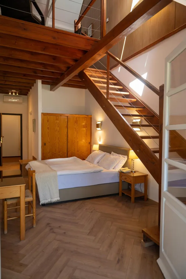 Maisonette, Suite, Double Bed, Sofa، New Helvetia Hotel 1/1