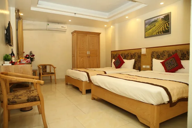 غرفة ديلوكس بسريرين كوين، Sapa Snow Hotel 7/10