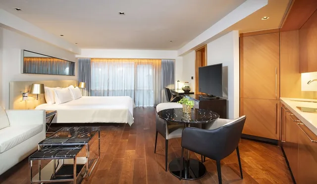 استوديو بسرير كينج بمطبخ صغير، Park Plaza London Riverbank 1/4