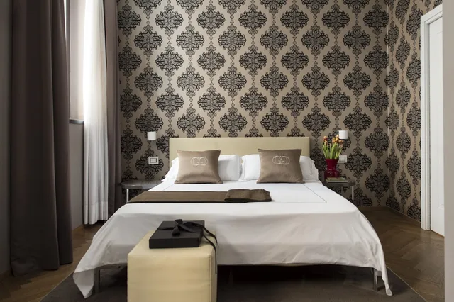 غرفة كومفورت بسرير كوين في الطابق الأرضي، Hotel Corte di Gabriela 1/6
