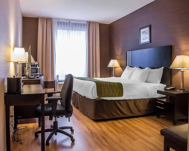 Room, King Bed, Comfort Inn Brockville, ON 3/4