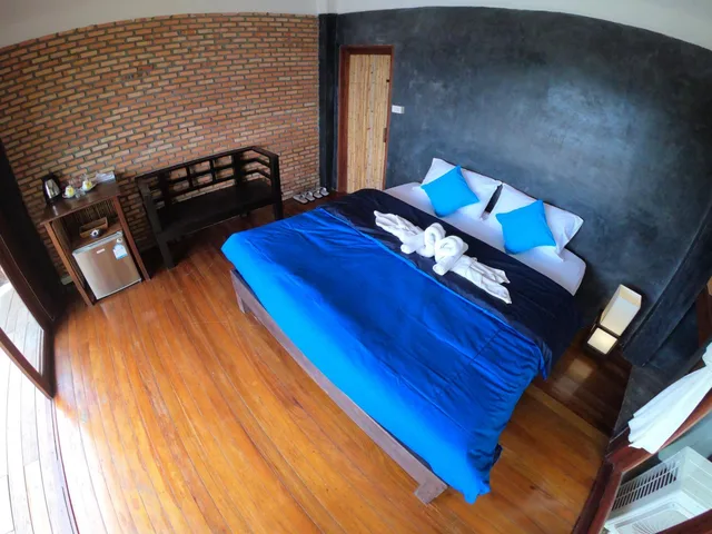 بنغل بإطلالة على البحر بشرفة، Blue Heaven Resort Koh Tao 7/8