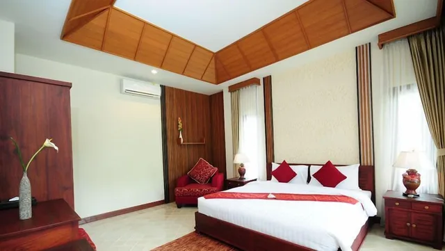 1 Bedroom, Deluxe, Villa, King Bed, Garden Area، Bhumlapa Garden Resort 3/4