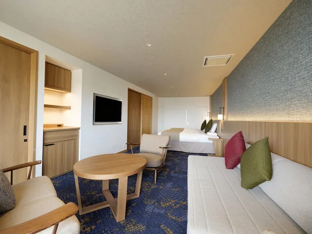 Deluxe, Twin Beds, Trundle Bed, Ocean View, Sofa, Kamenoi Hotel Atami 2/2
