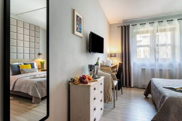 غرفة بسرير مزدوج، Art And Garden Residence 7/9