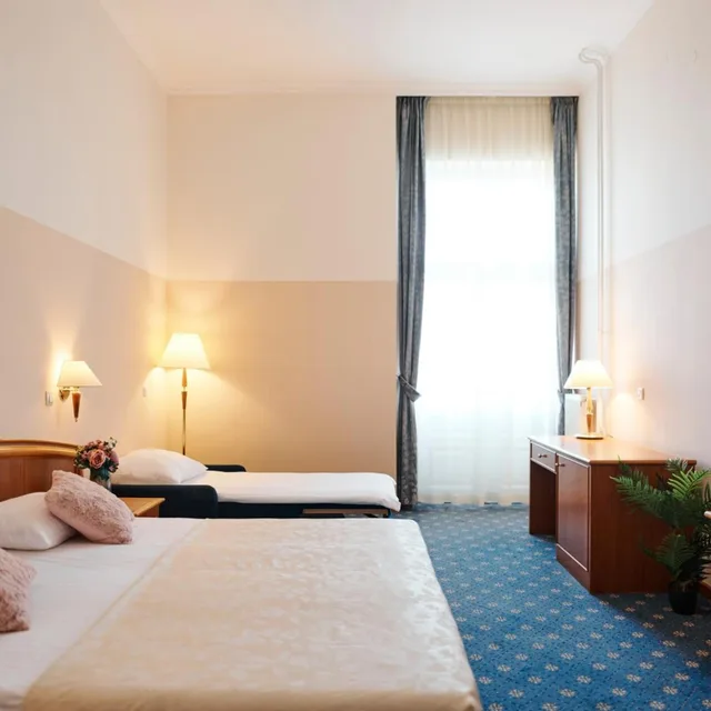 غرفة عائلية بإطلالة على البحر، Hotel Lovran 2/10