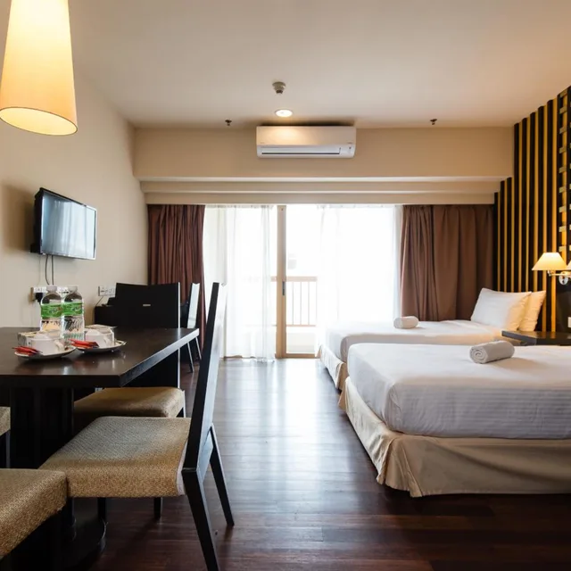 استوديو ديلوكس بسريرين منفصلين، Resort Suites At Bandar Sunway 5/7