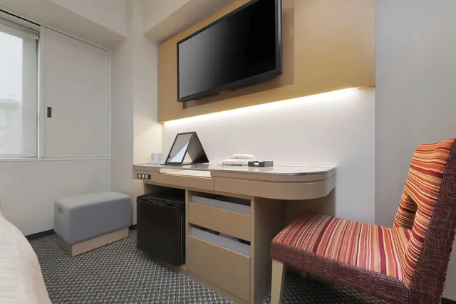 Hollywood, Twin Beds, Smoking، Keio Presso Inn Nihonbashi Kayabacho 3/4