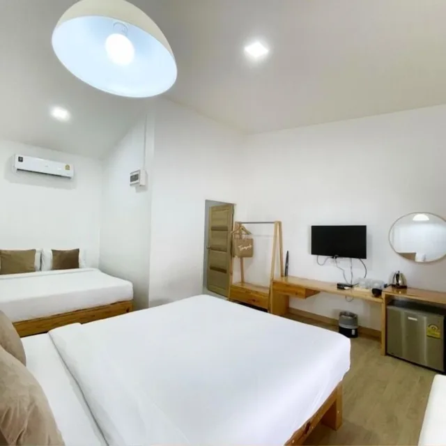 غرفة عائلية بسريرين مزدوجين، Tonsak Resort 5/10