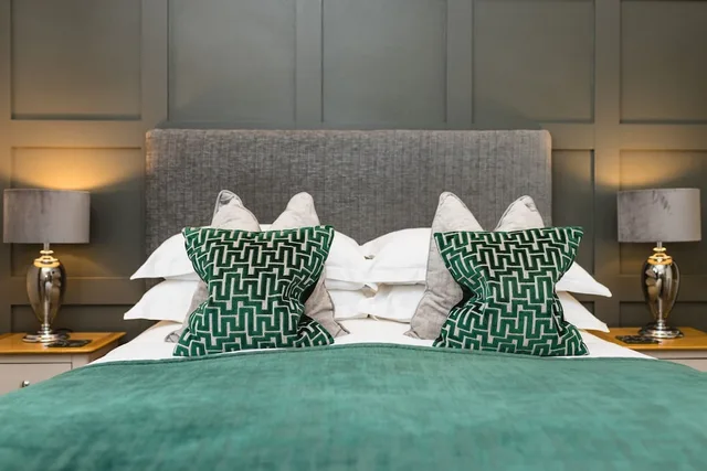 غرفة ديلوكس بسرير كينج، Wheatlands Lodge Bed Breakfast 2/4