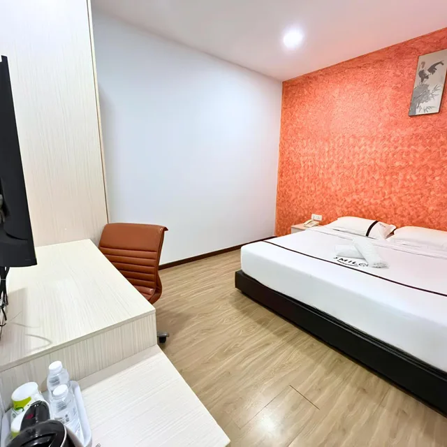 غرفة بسرير مزدوج، Seeds Hotel Cheras Taman Bukit Segar 1/3